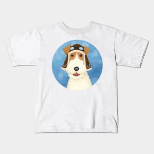 Winter Terrier Kids T-Shirt